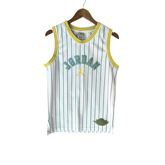 Rare Vintage Nike Air Jordan Carmelo Anthony #15 Basketball Jersey  L Nuggets - Picture 1 of 8